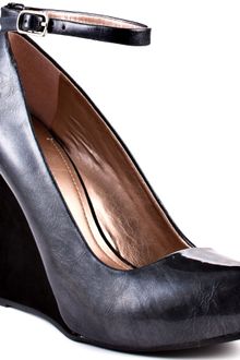 BCBGMAXAZRIA  Antracite Black Suede - Lyst