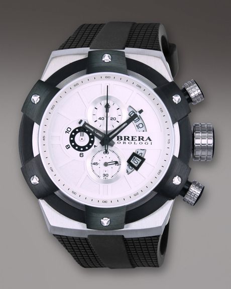 Brera 48mm Supersportivo Watch in Black for Men - Lyst