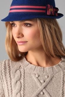 Juicy Couture Perforated Fedora - Lyst