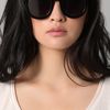 Karen Walker Super Duper Strength Sunglasses in Black - Lyst