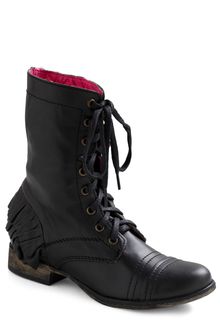 ModCloth Betsey Johnson Ruffle It Up Boot - Lyst
