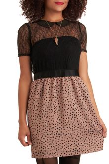 ModCloth Forget Me Dot Dress - Lyst