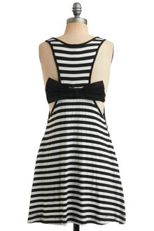 ModCloth Striking Stripes Dress - Lyst