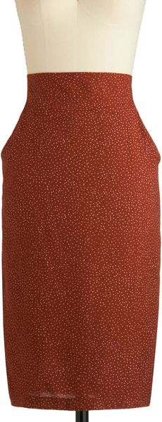 ModCloth Ms. Dashing Skirt - Lyst