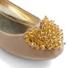 Modcloth From Heart To Toe Flat in Beige (pearl) - Lyst
