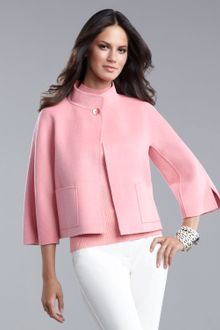 St. John Collection Double-Faced Jacket - Lyst