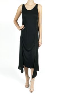 T By Alexander Wang Long Satin Tank Dress - Lyst