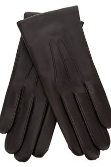 Dents Leather Gloves With Cashmere Lining - Lyst