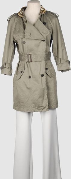 M. Grifoni Denim Fulllength Jacket in Gray (grey) - Lyst