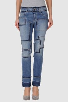 See By Chloé Denim Trousers - Lyst