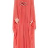 Marchesa Appliquéd silkchiffon gown in Pink (red) - Lyst