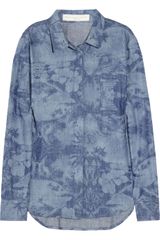 Stella McCartney Hawaiianprint Chambray Shirt