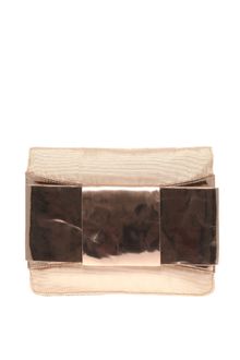 ASOS Collection Asos Mirrored Bow Clutch - Lyst