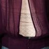 Free People Embroidered Sheer High Neck Top in Purple (plum) - Lyst