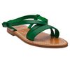 K. Jacques Flavia CrissCross Sandal in Green - Lyst