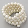 Kenneth Jay Lane Pearl Coil Bracelet in White (pearl) - Lyst