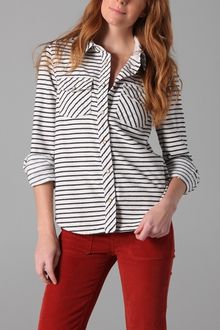 Textile Elizabeth And James Western Shirt - Lyst