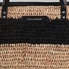 Rebecca Minkoff Endless Love Straw Tote in Black - Lyst