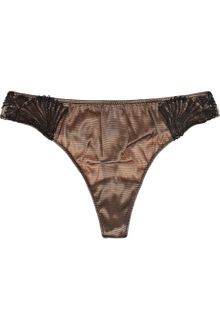 La Perla New Venus Satin Thong - Lyst