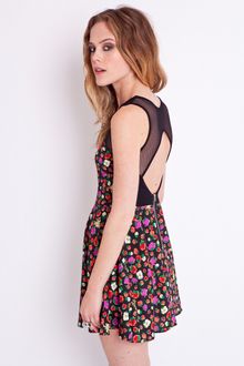 Nasty Gal Full Bloom Sweetheart Dress - Lyst