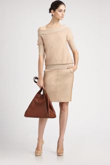 Akris Off-The-Shoulder Top  - Lyst