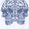 Alexander Mcqueen Tiger Double Skull Tshirt in Blue for Men (white) - Lyst