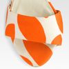 Alice + Olivia Joyce Printed Canvas Wrap Wedge Sandals in Orange - Lyst