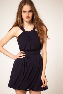 ASOS Collection Asos Grecian Dress with Bubble Hem - Lyst