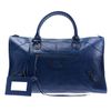 Balenciaga Work Large Leather Handbag in Blue - Lyst