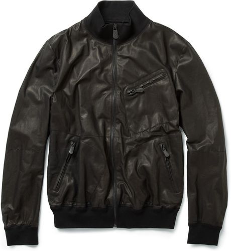 bottega veneta men's leather jacket