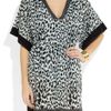 Diane Von Furstenberg Sporty Kleio Printed Cotton Kaftan in Blue - Lyst