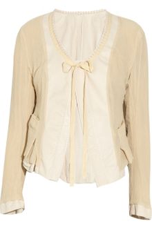 Donna Karan New York Reversible Leather Jacket - Lyst