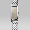 Gucci Gframe Stainless Steel Rectangle Watch in Brown - Lyst