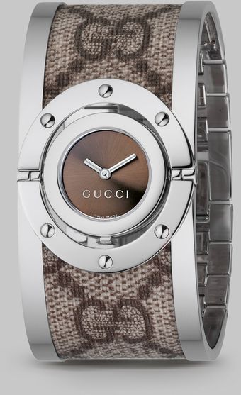 Gucci Twirl Bangle Watch - Lyst