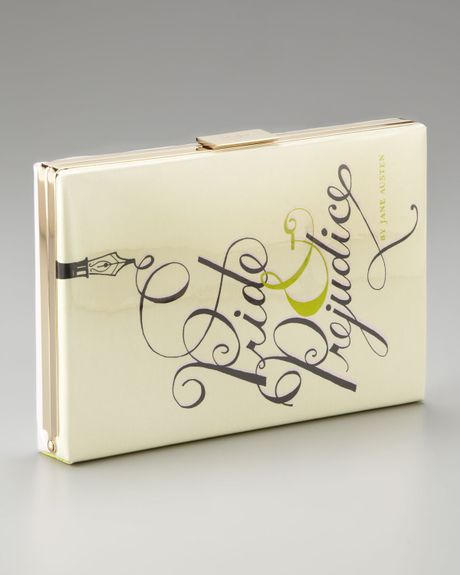 Kate Spade Pride & Prejudice Book Clutch in Beige (cream) - Lyst