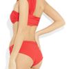 Lanvin Asymmetric Bandeau Bikini in Red - Lyst