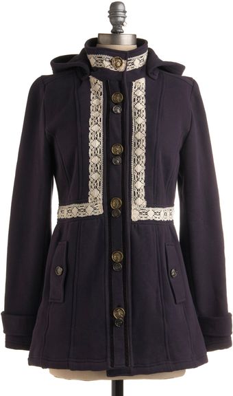 ModCloth Romance Novelist Coat - Lyst
