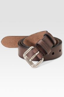 Prada Leather Belt - Lyst