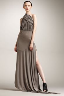 Rick Owens One-shoulder Tunic Dress - Lyst