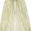 Valentino Lace Blouse in Yellow (almond) - Lyst