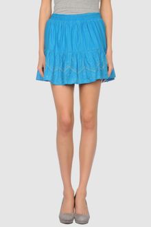 Vanessa Bruno Athé Mini Skirt - Lyst