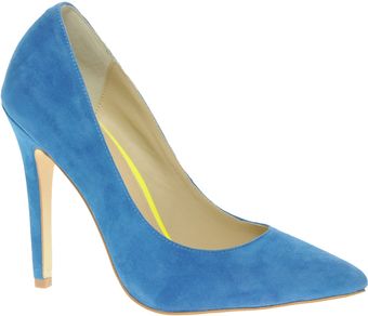 Asos Asos Santo Suede Point Court Shoes - Lyst
