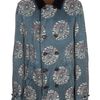 Comme Des Garçons Double Breast Embroided Coat in Blue for Men - Lyst