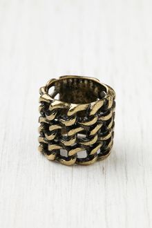 Free People Chain Links Ring - Lyst
