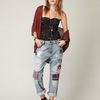 Free People Levis Lvc Patch Boyfriend Straight Leg in Blue (customized patch) - Lyst