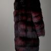 Gucci Vintage Fox Fur Coat in Red - Lyst
