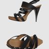 Luca Valentini Platform Sandals in Black - Lyst