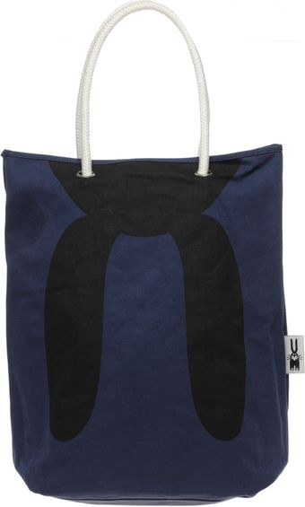  Rabbit Head Shopper With Rope Detail 