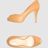 Roberto Festa Pumps with Open Toe in Orange (black) - Lyst