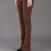 Goldsign Blossom Flare Jean in Brown - Lyst